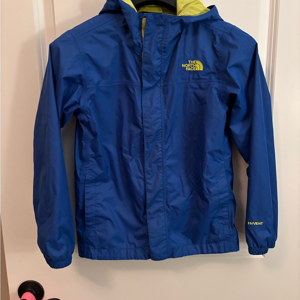The North Face Kids Blue Raincoat